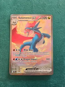 Pokemon TCG Salamence EX 187/159 Journey Together Special Illustration Rare - Image 1