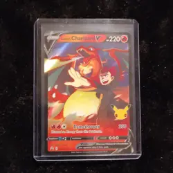 Pokemon Lance's Charizard V SWSH133 Sword & Shield Promo Full Art Holo - Image 1