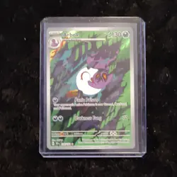 Pokemon Arbok 102/162 SV05 Temporal Forces Reverse Holo Rare English TCG 2024 - Image 1