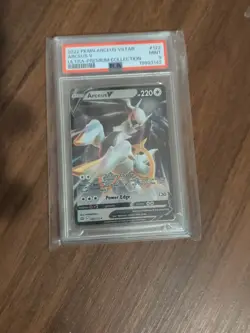 Pokemon Arceus v Metal Ultra Premium Collection 2022 123/172 PSA 9 Mint - Image 1