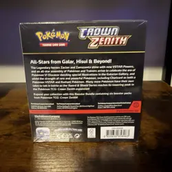 Pokemon TCG: Crown Zenith Booster Bundle + 2 Crown Zenith Galarian Tins 16 PACKS - Image 5