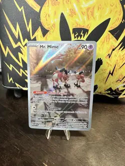 Pokemon TCG Scarlet & Violet 151 Mr. Mime 179/165 NM/M Condition - Image 1
