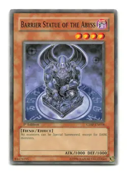 Barrier Statue of the Abyss - CDIP-EN018 1st Edition - YuGiOh-LP - Image 1