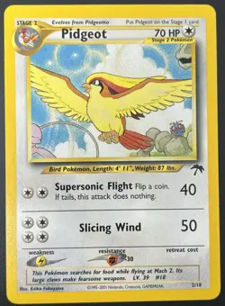 Pidgeot 6/18 Southern Islands Rare Pokemon Card NM - Image 1