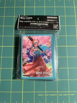 New One Piece Card Game Official Sleeves Assortment 3 Yamato 70ct Bandai US - Image 1