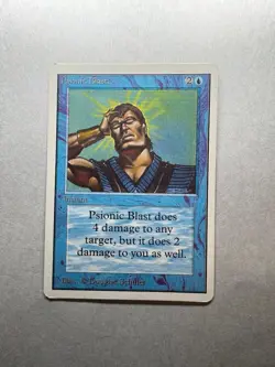 Psionic Blast - MTG - Legends - Light Play - Very Nice Vintage Card #1 - Image 1