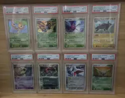 Pokemon Vintage Wotc Dark Ariados Crobat Skarmory. Holo 8 Card PSA 9 LOT - Image 1
