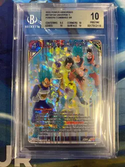Dragon Ball Super Card Game Universe 7, Powers Combined BGS 10 - Image 1