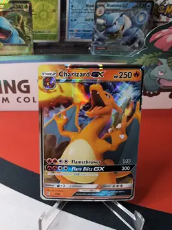 Charizard GX - 9/68 - Pokemon Hidden Fates Battle Academy Sun Moon Rare Card NM - Image 1
