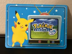 Pokemon Channel Nintendo Gamecube 2003 E Reader Line Art Card Only Kyogre MP - Image 3