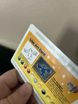 Pokemon Channel Nintendo Gamecube 2003 E Reader Line Art Card Only Kyogre MP - Image 4