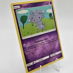 Espurr 59/147 SM - Burning Shadows Reverse Holo Pokemon Card Tcg - Image 5