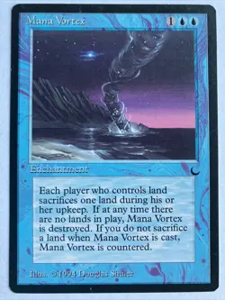 Mana Vortex 1x The Dark MTG x1 LP - Image 1