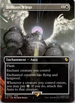 Brilliant Wings (Borderless) Commander: Final Fantasy Regular - Image 1