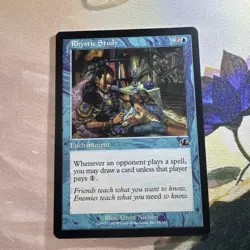 Rhystic Study Prophecy 2000 Near Mint Never Played Mtg Magic The Gathering - Image 1