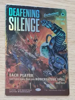 MTG Deafening Silence - Special Guest - Foil- Mythic - NM - Image 1