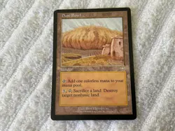 Magic the Gathering MTG 1x Dust Bowl Mercadian Masques HP - Image 1
