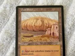Magic the Gathering MTG 1x Dust Bowl Mercadian Masques HP - Image 2