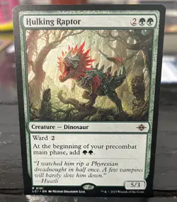 Hulking Raptor, The Lost Caverns of Ixalan, MTG LCI NM/M - Image 1