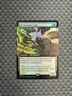 MTG Reclamation Sage #0777 Foil Extended Art Rare Secret Lair Drop Series (SLD) - Image 1