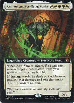 MTG: Marvel's Spider-Man: Extended Art Anti-Venom, Horrifying Healer: LP Con - Image 1