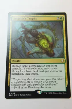 MTG Assassin's Trophy x1- -Lorwyn Eclipsed Commander-Near Mint - Image 1