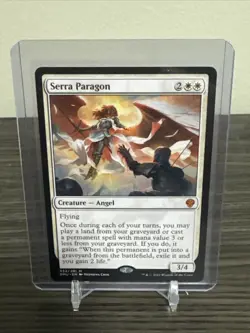 MTG Serra Paragon NM+ Mythic Dominaria United Never Played - Image 1