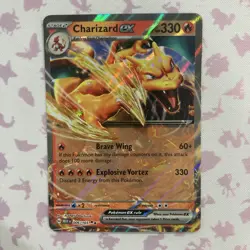 Pokemon TCG Charizard ex 006/165 Holo Ultra Rare 151 Set - Image 1