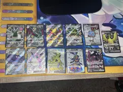 Pokemon TCG English Paldean Fates Shiny Lot Of 11 NM+ Tyranitar, Alakazam, Etc - Image 1