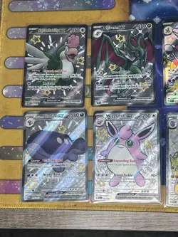 Pokemon TCG English Paldean Fates Shiny Lot Of 11 NM+ Tyranitar, Alakazam, Etc - Image 4