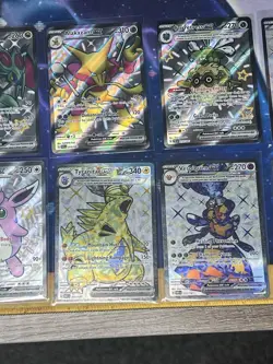 Pokemon TCG English Paldean Fates Shiny Lot Of 11 NM+ Tyranitar, Alakazam, Etc - Image 5