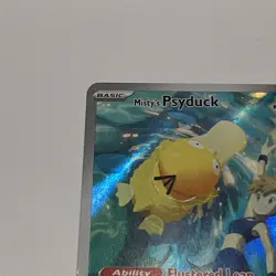 Pokemon TCG Misty's Psyduck Scarlet & Violet 193/182 Destined Rivals NM - Image 2