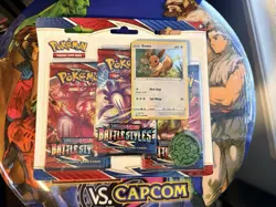 Pokemon Sword & Shield Battle Styles Blister Pack Eevee Black Star - Brand New - Image 1