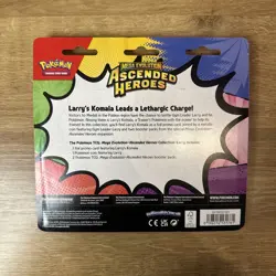 Pokemon TCG - Ascended Heroes 2 Pack Collection Blister Larry's Komala SEALED ✅ - Image 3