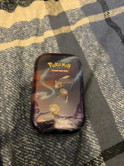 Pokemon Kanto Power Mini Tin Mew Psyduck Factory Sealed Tin With 2 Booster Packs - Image 1