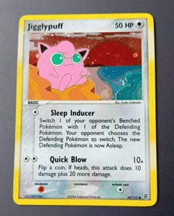 Pokemon Jigglypuff Reverse Holo EX FireRed & LeafGreen 65/112 NM - Vintage - Image 1