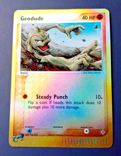 Pokemon Geodude Holo Ex Dragon 56/97 - NM - Vintage - Image 1