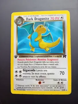 Pokemon Dark Dragonite NON Holo 1st Edition Team Rocket ITA - Vintage - Image 1