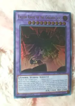 Yu-gi-oh! Fallen Angel of the Golden Land ALIN-EN036 Ultra Rare 1st Edition - Image 2