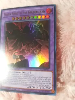 Yu-gi-oh! Fallen Angel of the Golden Land ALIN-EN036 Ultra Rare 1st Edition - Image 3