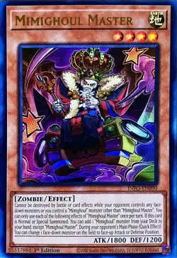 Mimighoul Master-Ultra Rare - 1st Edition - INFO-EN090 - The Infinite Forbidd... - Image 1
