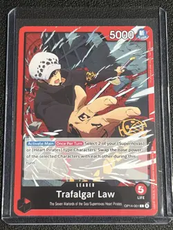 Trafalgar Law OP14-001 L One Piece The Azure Sea's Seven - Image 1