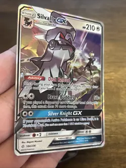 Silvally GX 184/236 ULTRA RARE Holo Cosmic Eclipse Pokemon TCG Card - Image 4