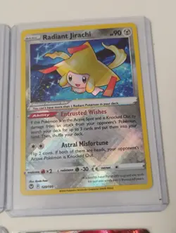 Pokemon Cinderace/Mega Lopunny/Unown Full Arts/Illustration Rare Holo Cards - Image 5