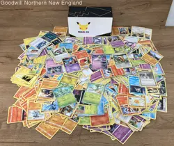 2.5LB Lot of Various Mixed Pokemon Cards TCG CCG in Collectible Celebrations Box - Image 1