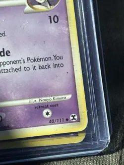 Pokemon Gengar GL Rising Rivals 40/111 70 HP Uncommon Regular TCG Card 2009 - Image 4