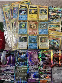 Pokemon Card Collection Lot Wotc Vintage Full Arts Holos Tcg - Image 1