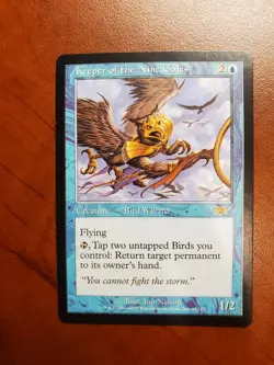 Keeper of the Nine Gales Legions Blue Rare Magic the Gathering Card - Image 1