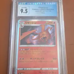 Charizard Pokemon TCG VMAX Climax 017/184 Holo CGC 9.5 Japanese Graded Card - Image 1