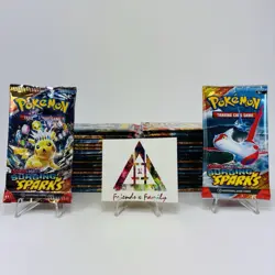 ⚡ 36 x Surging Sparks Sealed Booster Packs (Box Lot) 10 Pokemon Cards Per Pack - Image 1